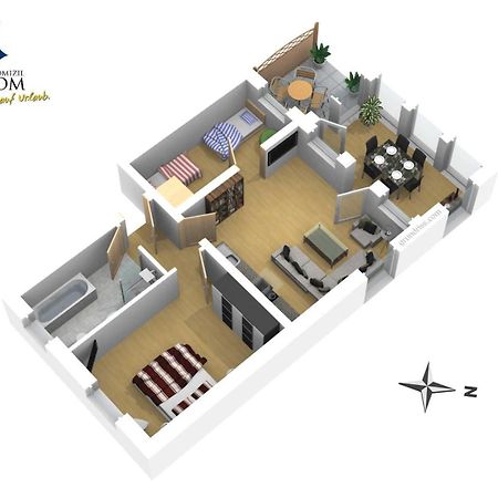 Ostseevilla Whg 02 제바트헤링스도르프 외부 사진